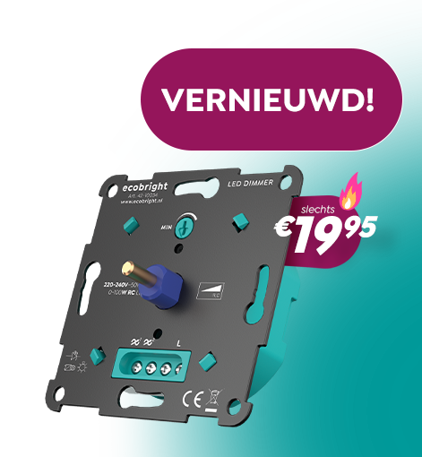 NU: LED dimmer voor slechts €19,95