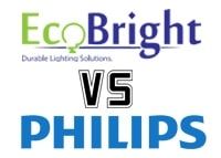 Led lampen test: EcoBright versus Philips