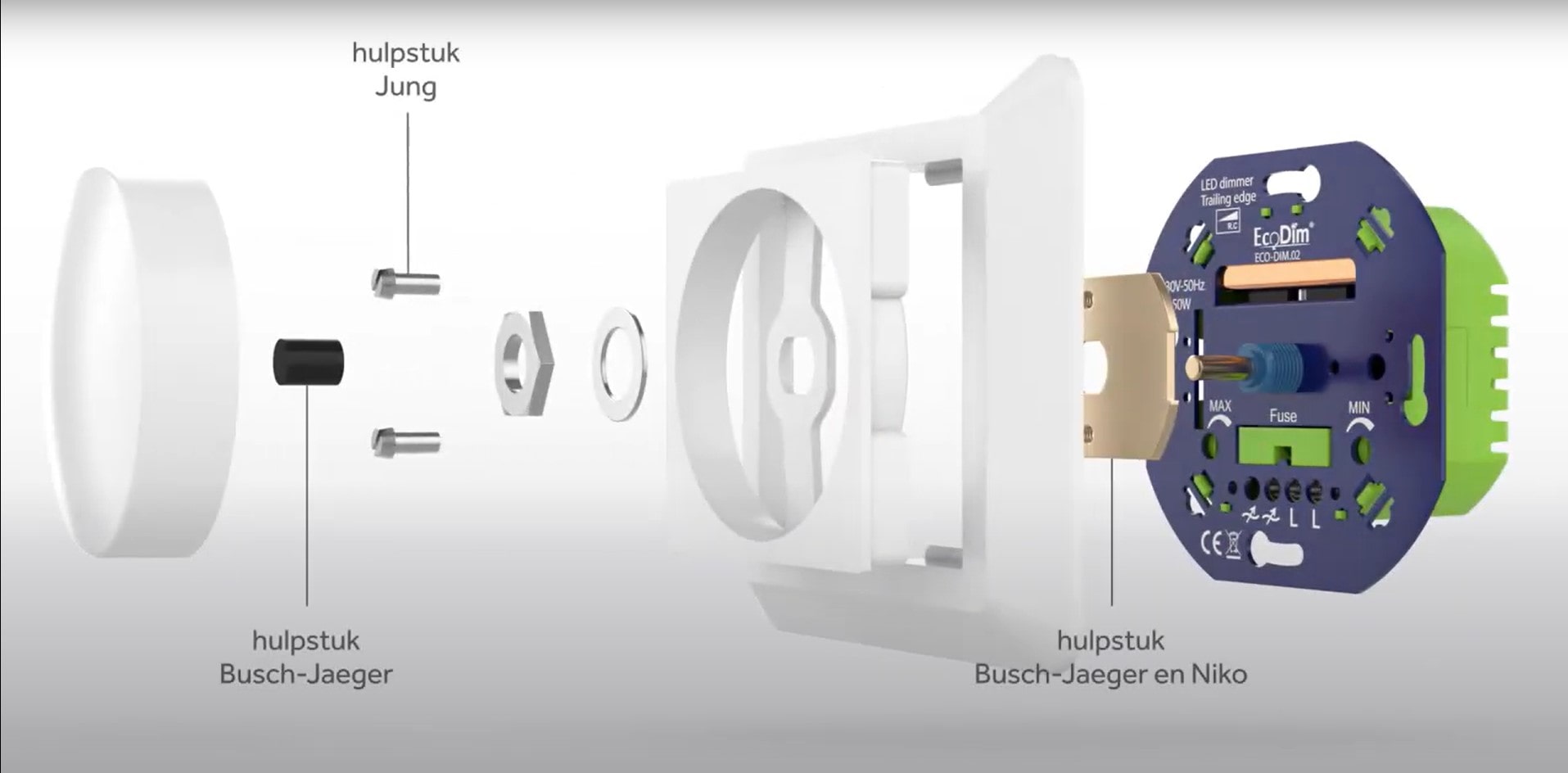 nemen leg uit wereld Hoe kan ik een inbouw led dimmer aansluiten?