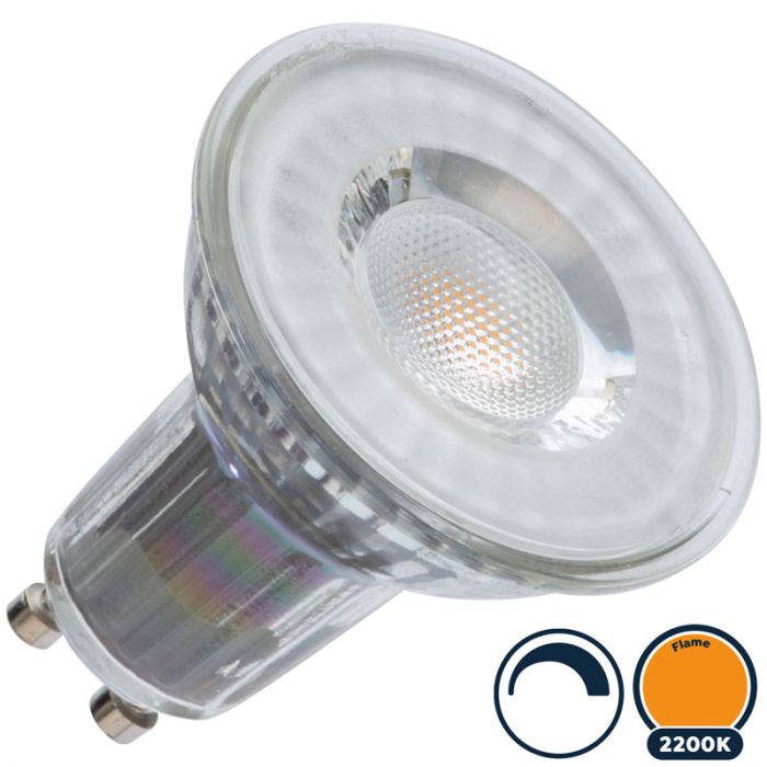 Reusachtig Klem Zo snel als een flits GU10 led spot dimbaar 2200K/flame 5W - Basic