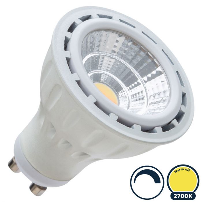 bevestigen Sinewi Metalen lijn GU10 led spot dimbaar 2700K/warm wit 5W - Pro