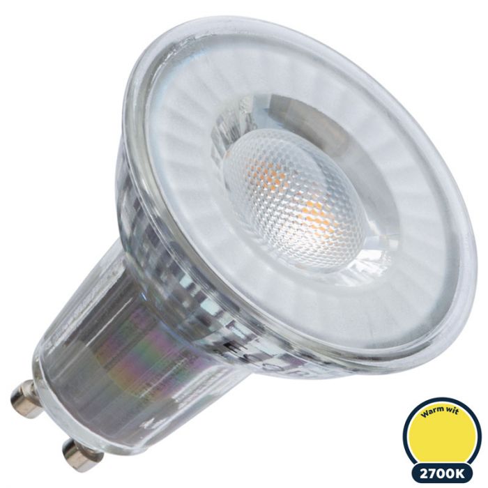 GU10 led spot 2700K/warm wit