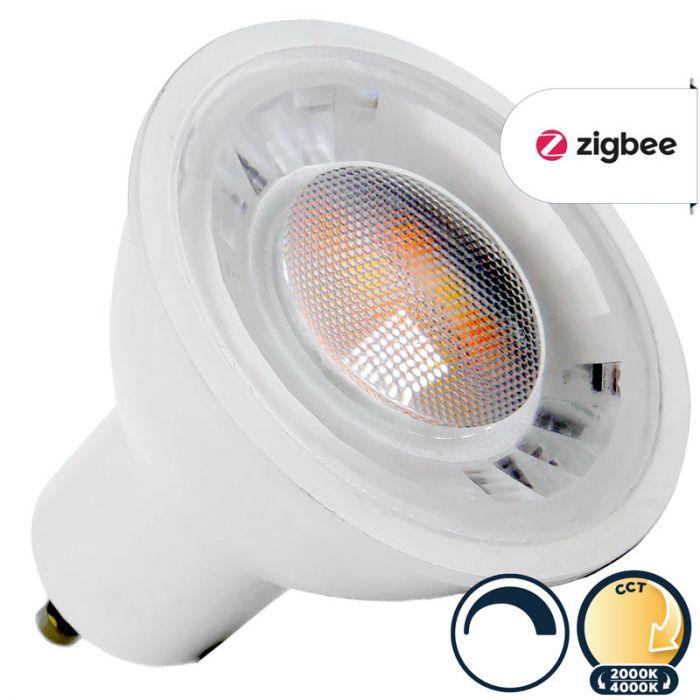 Zigbee GU10 led spot 2000K 4000K 5W