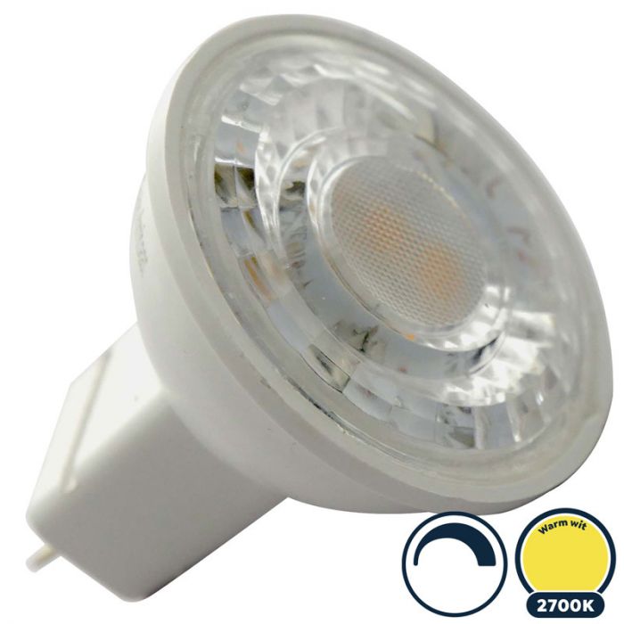 artillerie tij Anzai GU4 led spot 35mm (MR11) 2700K/warm wit 12V