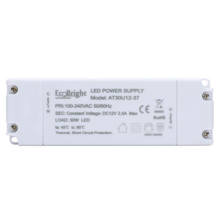 Led driver/trafo 12V DC (0-30W)