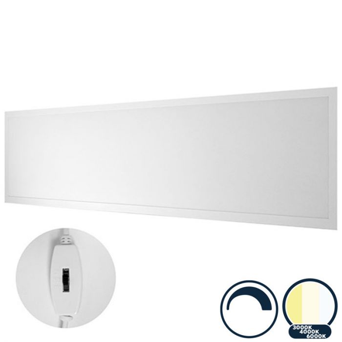 smog draadloos Refrein Led paneel 30x120 3 kleuren 3000K/4000K/6000K Pro dimbaar