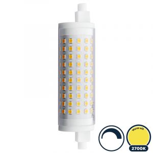 Stadion gelei Roestig R7S led 118mm, dimbaar, 2700K/warm wit, 15W=150W