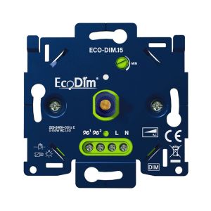 Led dimmer inbouw 0 - 150 watt ECO-DIM.15 - voor Belgische markt