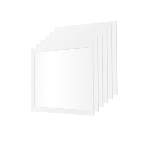 Voordeelpak 6x Led paneel 60x60 4000K naturel wit Basic dimbaar