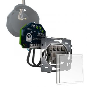 Niko Tastdimmer Matter 250W | ECO-DIM.10 Matter + Niko pulsdrukker