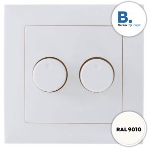 Per Ga naar het circuit innovatie Duo led dimmer inbouw 2x 0-100W | ECO-DIM.05