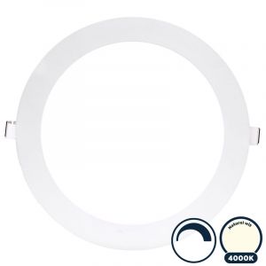 Led downlight inbouw 225mm 4000K (18W) dimbaar Pro