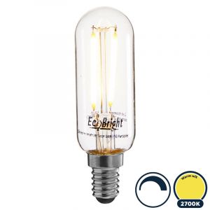 Blind vertrouwen voelen portemonnee Led filament E14 buislamp flame 2.5W dimbaar (T25)