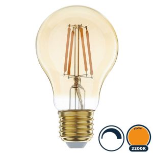 Led filament E27 bulb flame 3,5W dimbaar (A60)