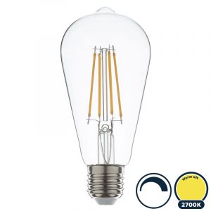 Led filament E27 rustika warm wit 3,5W dimbaar (ST64)