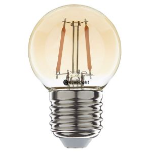 Led lamp E27 niet dimbaar 1 watt 2200 kelvin filament kogel