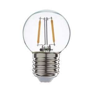 Led lamp E27 niet dimbaar 1 watt 2700 kelvin filament kogel