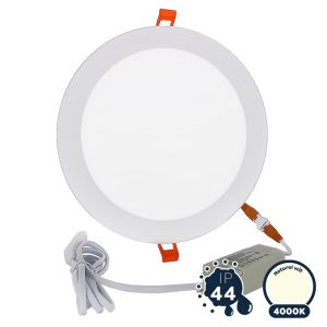 Led downlight inbouw 225mm 4000K (18W)