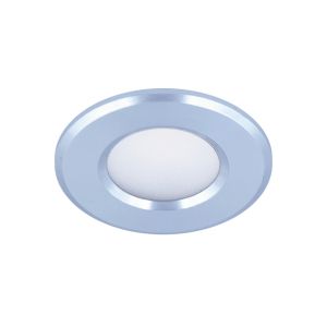 Led inbouwspot dimbaar, mini, IP44, extra warm wit, nikkel, 28mm