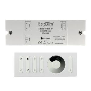 Controller + RF Afstandsbediening voor led strips warm wit