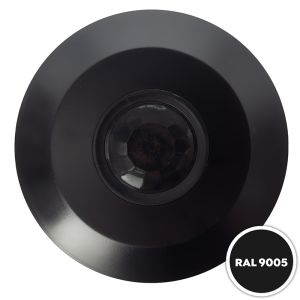 Bewegingssensor/Lichtsensor plafond binnen 360 graden zwart 