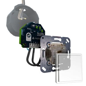 Led tast dimmer 0 - 250 watt ECO-DIM.10 Matter Jung