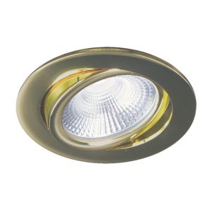 Led inbouwspot dimbaar 5 watt 550 lumen 2200 kelvin zeer warm licht | Goud