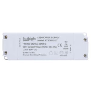 Led driver/trafo 12V DC (0-30W)