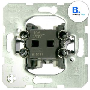 Berker pulsdrukker drukcontact maakcontact 1 polig