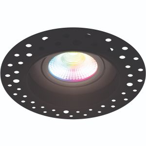 Led inbouwspot trimless zwart 6 watt 430 lumen 2700 - 6000 kelvin | Zigbee