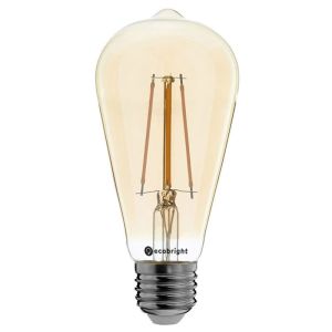 Led lamp E27 wel dimbaar 6 watt 2000 - 3000 kelvin filament edison