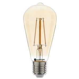 Led lamp E27 wel dimbaar 5 watt 2200 kelvin Touchlink edison
