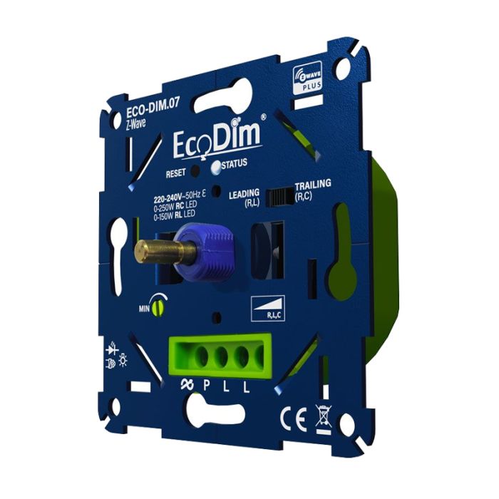 Led dimmer inbouw 0 - 250 watt ECO-DIM.07 Z-Wave